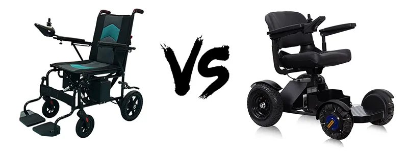 What is the difference between an electric wheelchair and a power chair?